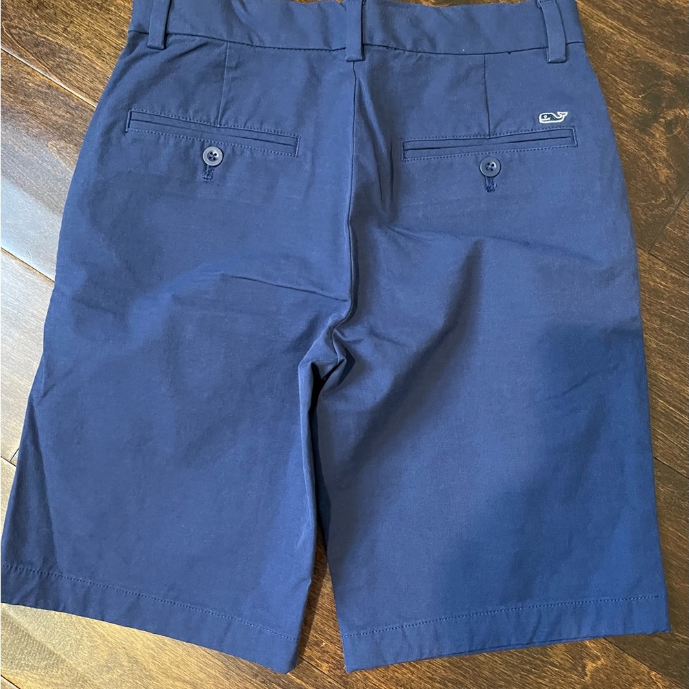 Vineyard Vines Boy’s Performance Navy Blue Golf Shorts